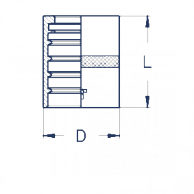 Муфты обжимные CX R6/R7/R8 без зачистки - BX704