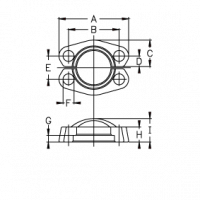 Скоба SAE код 62 SAE J518 - ISO 6162-2 - 13SP16
