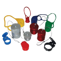 Заглушки для БРС STUCCHI - Заглушка БРС 1/4 BIR Ниппель (красная, пластик) - 815000013