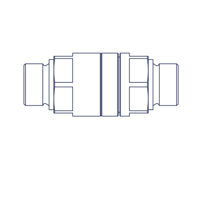 Поворотное соединение DN 12 BSP(Ш) 1/2
