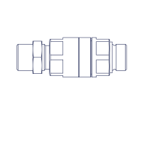 Поворотное соединение DN 10 BSP(Ш) 3/8