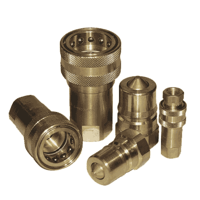 Латунные быстроразъемные соединения STUCCHI ISO B IRBO BSP - БРС ISO B IRBO BSP 1/8 - D1/8 Розетка (уплотнение Viton, латунь) - 804500100