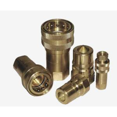 Быстроразъемное соединение БРС STUCCHI ISO B IRBO NPT, латунь, уплотнения Viton - БРС ISO B IRBO NPT 3/4 - D3/4 Розетка (уплотнение Viton, латунь) - 804501108