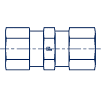 Обратный клапан, угол конуса 60° внутренняя резьба BSP - 501001