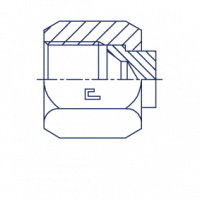 Заглушка V с внутренней резьбой VS - 207301