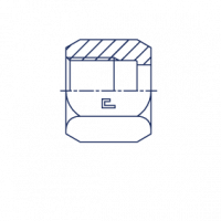 Гайка накидная - 200201