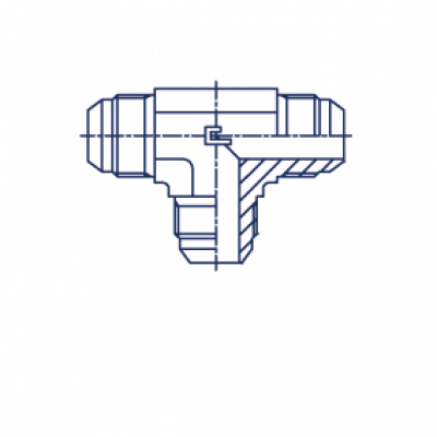 Соединение проходное P T-образное - 202606.3