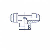 Соединение проходное P T-образное с внутренней резьбой BSP - 203201.3
