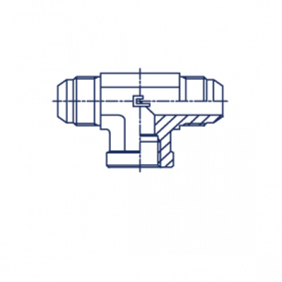 Соединение проходное P T-образное с внутренней резьбой BSP - 203201.3