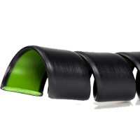 Двухцветная пластиковая защита Safeplast ASTA для горного дела - Пластиковая защита 020 мм (антистатическая) - 020R25ASTA