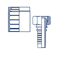 Фитинги для РВД DK Комплект - 20111-12-04T+03310-04-PM