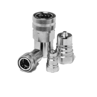 Быстроразъемное соединение БРС STUCCHI стандарта ISO A BIR NPT Ниппель\розетка - БРС ISO A BIR NPT 1 - D1 Ниппель - 800501009