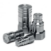 Быстроразъемное соединение БРС STUCCHI FLAT FACE FL NPT - БРС FF FL NPT 1 - D3/4 Ниппель (нерж.) - 802401113