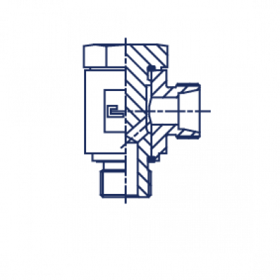 Соединение Banjo J Ввертное метрическое, уплотнение тип E - 101402.1