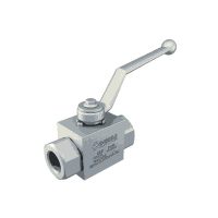 Кран 2-х ходовой шаровый NPT 1 DN 25 P=420 GE2NTT VS-BV-2-NPT100-P42-FH