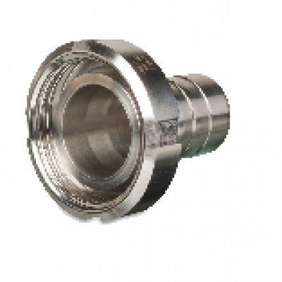 Конический гладкий Штуцер с гайкой под рукав DIN11851 - МF32