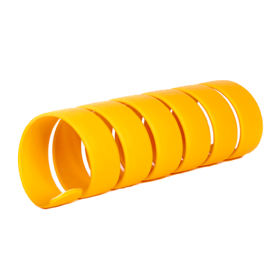 Защитная пластиковая спираль Safeplast для РВД - Пластиковая защита 140 мм (черная) - 140R6000MU