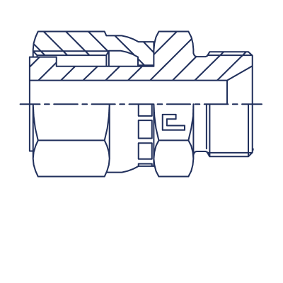 Адаптер А Внутренняя резьба переход на BS 5200 - 403222
