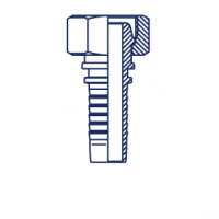 Фитинг для РВД Powermaster DK внутренняя резьба - 20111-10-04-PM