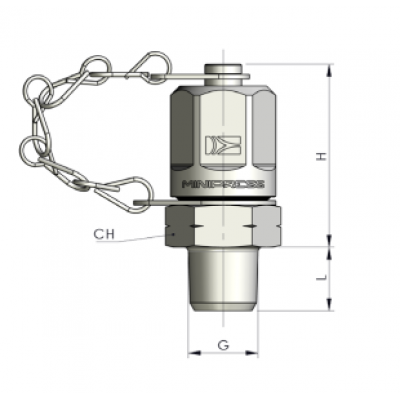 Контрольная точка 16x2 - BSPT 3/8 (металл.) S10838190C