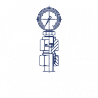 Соединение для подключения измерительных устройств GC, штуцер BSP в сборе с В3 - 105904