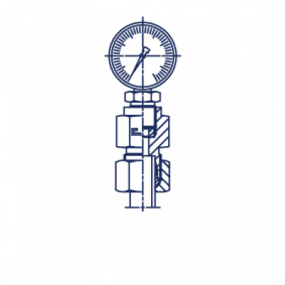 Соединение для подключения измерительных устройств GC, штуцер BSP в сборе с В3 - 105914