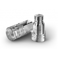 Быстроразъемное соединение БРС STUCCHI FLAT FACE AX BSP - БРС FF AX BSP 1 - D1 Ниппель (нерж., уплотнение NBR) - 808500019