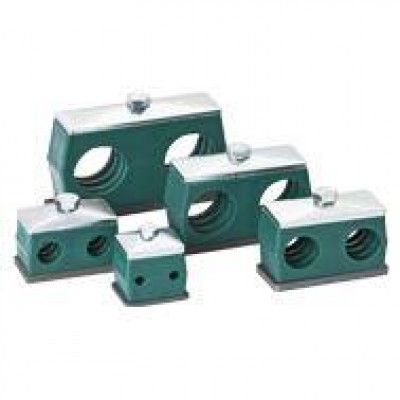 Крепеж для труб двойной OD 15-15 I2 НП+ВП (полипропилен) - CM40M11P1YI2015.0