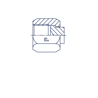 Заглушка с внутренней резьбой - 407605