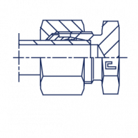 Заглушка V метрический с наружным шестигр. VF в сборе с В3 - 108004
