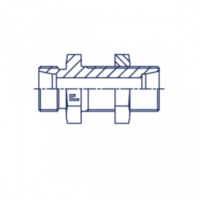 Соединение переборочное PD Прямое - 103610.1