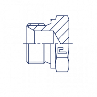 Заглушка V BSP с наружной резьбой - 307801