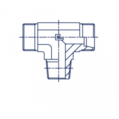Т-образное BSPT уплотнение тип С - 102521.1