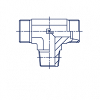 Т-образное NPT уплотнение тип С - 102604.1