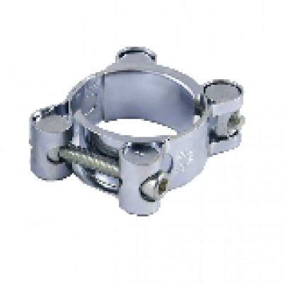 Усиленный хомут для промышленных рукавов 2-х болтовой - DL24