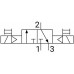 Пневмораспределитель электромагнитный NBPT 3/2 Н. З. 3V210-06-NC-1-AC24V