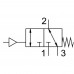 Клапан с пневматическим управлением NBPT 3AJZF-25-DC12V-W