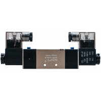 Пневмораспределитель электромагнитный NBPT 5/3 4V330E-08-DC24V-1