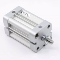 Пневмоцилиндр 63x125 мм Пневмоцилиндр Pemaks KCTA-63-125-M3(M16x1.5) двустороннего действия компактный