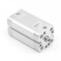 Пневмоцилиндр 20x20 мм Пневмоцилиндр Pemaks PKA-20-020-M3(M5) двустороннего действия компактный