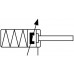Плоский пневмоцилиндр SNS CDU 10X15T