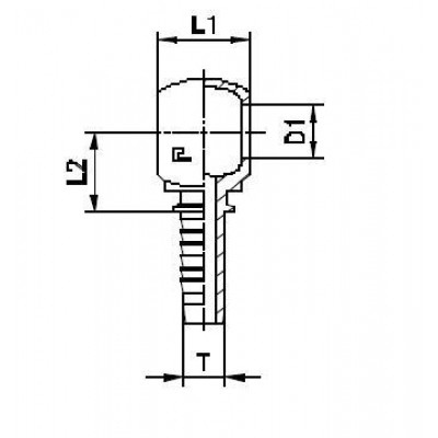 Фитинг CAST DN 10 BANJO 1/2 804612