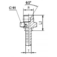 Фитинг CAST DN 06 BSP (Ш) 1/4 802604