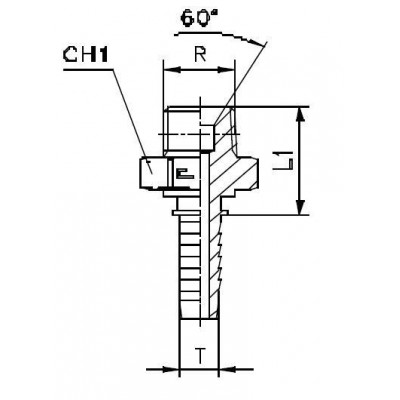 Фитинг CAST DN 06 BSP (Ш) 1/4 802604