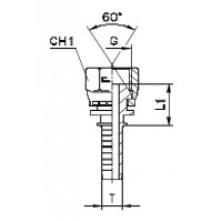 Фитинг CAST DN 08 BSP (Г) 3/8 802707