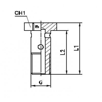 Фитинг CAST BANJO BOLT 1/4 804802