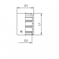 Муфта CAST DN 10 R7 NEW производства 800804