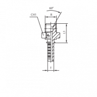 Фитинг CAST DN 05 BSPT 1/4 802402