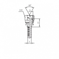 Фитинг CAST DN 05 BSP (Г) 1/8 802701