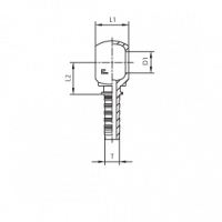 Фитинг CAST DN 05 BANJO 1/8 804601